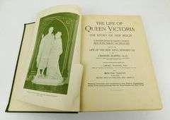 1901 The Life of Queen Victoria Antique Book