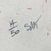 Ben Half Dollar by Steve Kaufman (1960-2010)