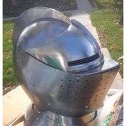 Medieval Knight Tournament Close Armor Helmet