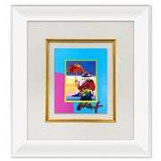 Umbrella Man on Blends by Peter Max
