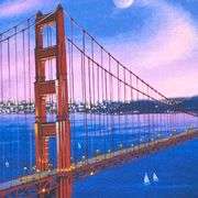 Golden Gate by Liudmila Kondakova