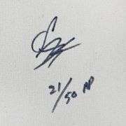 Jesus in Thorns by Steve Kaufman (1960-2010)