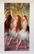 Limited Edition Edgar Degas, Stage Dancers