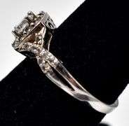 Cz Gemstone Ring in Sterling Silver