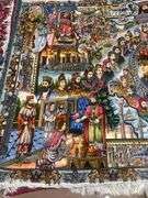 Investment! Historical Hand Made All Silk Hanging Rug
