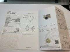 I.G.I CERTIFIED 5.01 CARATS MARQUISE CUT DIAMOND