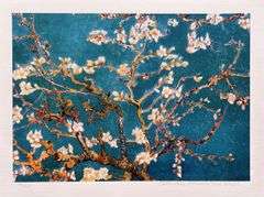 Highly Collectible Vincent Van Gogh, Almond Blossoms