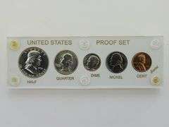 1951 United States Silver Proof Set, Capital Plastics Holder