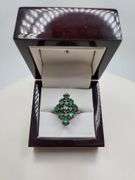 Extremely fine Victorian Emerald and diamonds ring