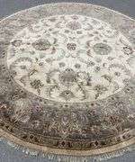 Handmade 9.1x9.1 Round Rug