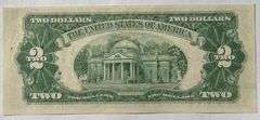 1928 G Uncirculated $2 Red Seal US Note.