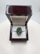 Extremely fine Victorian Emerald and diamonds ring