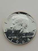 1964 Accented Hair Proof Kennedy Half Dollar, Imperfect