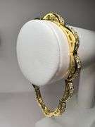 Dazzling 14 Kt 15.3 Grams Yellow Gold Plated Tennis Bracelet