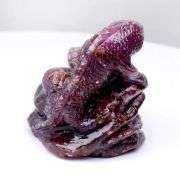 Very intricate and large 104.31ct untreated Ruby Iguana!