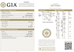 Loose Diamond, 1.22ct, GIA Certified, Round Brilliant Cut