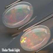 Glowing! 6.76ct spended floral pattern Jelly Opal