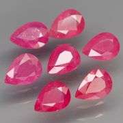 Collectors 5.71ct bright pinkish red Ruby set from Madagascar!
