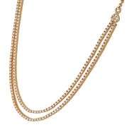 New 3.50ctw Diamond Bib Style Statement Necklace in 14K
