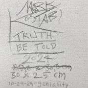 Truth Be Told by Mark Kostabi