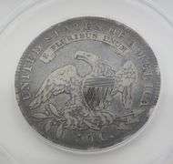 1836 Cap Bust Half Dollar, ANACS F15 Details