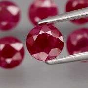 Collectors 6.82ct PIGEONS BLOOD Burmese Ruby set!!!
