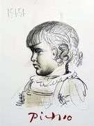 Pablo Picasso Limited Edition, Portrait d'Enfant