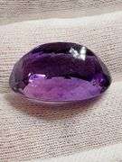 Halo flashing 24.55ct real unheated Bolivian Amethyst