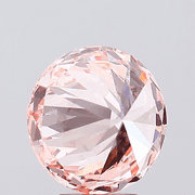 Magnificent IGI certified  5.01 ctw VVS2 lab grown fancy pink round diamond