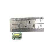 Gorgeous Amazing Large Eye-Clean 8 Ct Emerald Green Fire Moissanite Solitaire.