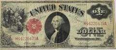 $ 1 1917 Series US Note