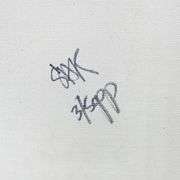 President Regan by Steve Kaufman (1960-2010)