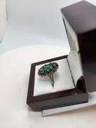 Extremely fine Victorian Emerald and diamonds ring