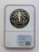 1986 S Ellis Island Silver Dollar, NGC PF69 Ultra Cameo