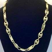 14K Yellow Gold Gucci Link Chain