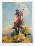 Spectacular W. Herbert Dunton, Crow Outlier
