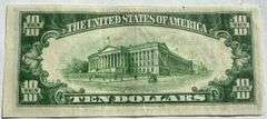 Near AU $10 Cleveland 1934 FRN