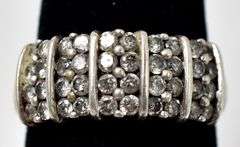 CZ Gemstone Ring in Sterling Silver