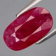 Dark red 2.40ct untreated Winza Ruby!