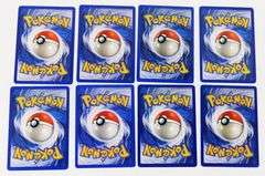 8 Pokémon 1999 Trade Cards