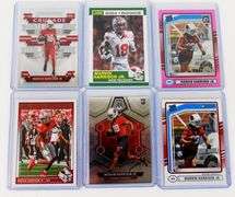 Marvin Harrison, Jr. Lot of 6 Rookie Football Cards