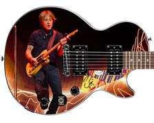 Keith Urban Signed Custom Epiphone "Lit!" Graphics Guitar ACOA