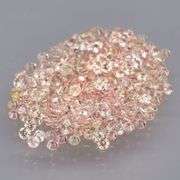 Exceptional 3.68ct diamond cut Songean Sapphire set