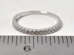 CZ Gemstone Ring in Sterling Silver