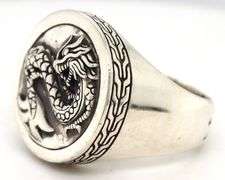 John Hardy Naga Signet ring
