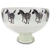 Zebras by Correia Art Glass,