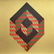 Rare Victor Vasarely Heliogravure Circa 1974, BIDIM