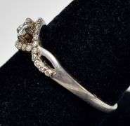 CZ Gemstone Ring in Sterling Silver