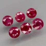 Collectors 6.82ct PIGEONS BLOOD Burmese Ruby set!!!