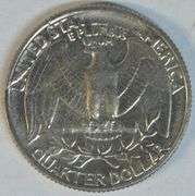 Gem BU Massive Obverse Cud over date of 'P' Mint Washington Quarter Error